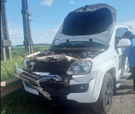 acidente caminhonete Acidente com morte na rodovia