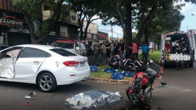 Foto de Acidente mata motociclista em Maringá