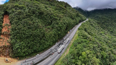 Foto de DER vai liberar faixa adicional no km 39 da BR-277