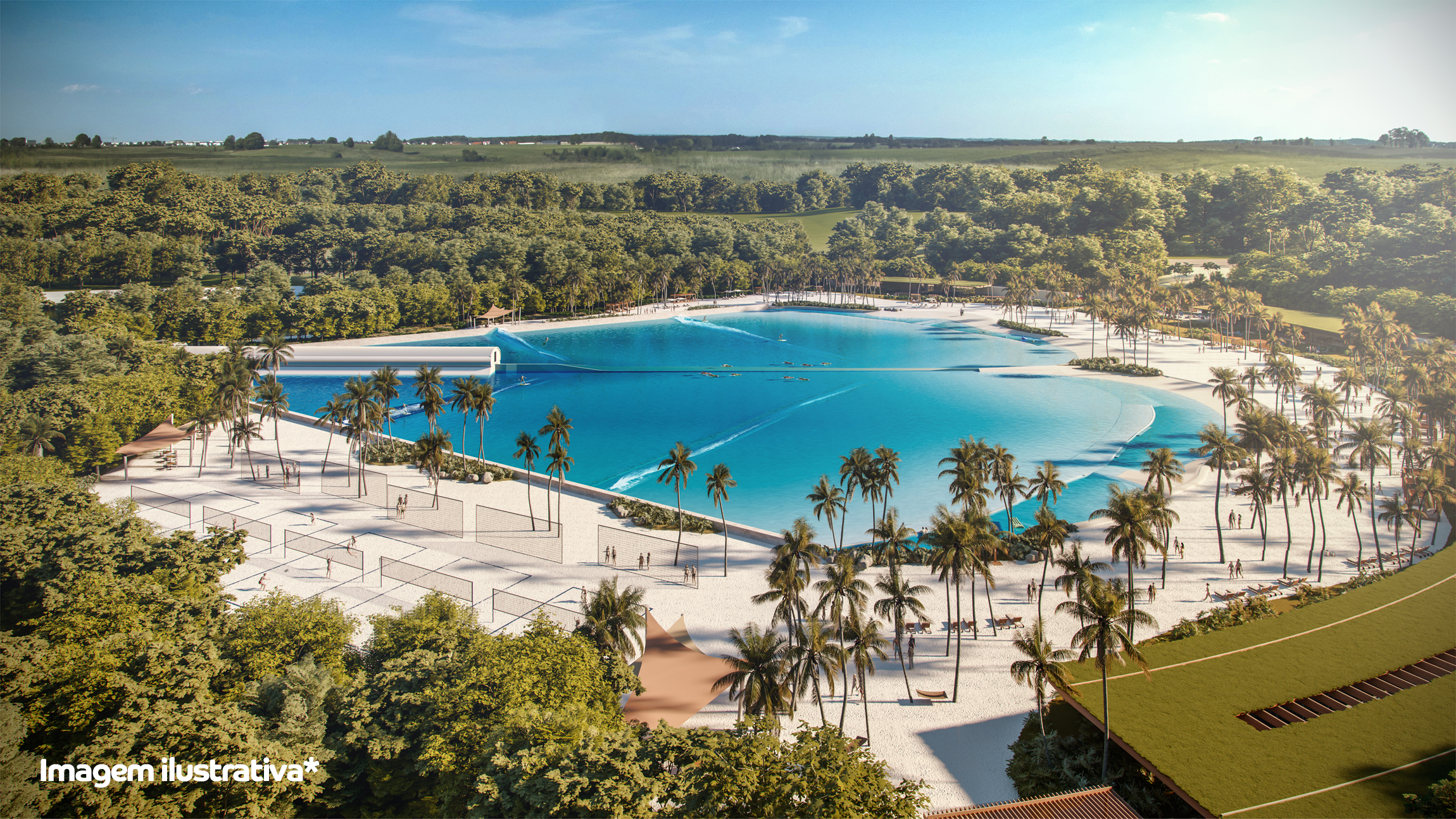 prainha parque das aguas "Prainha vem aí"