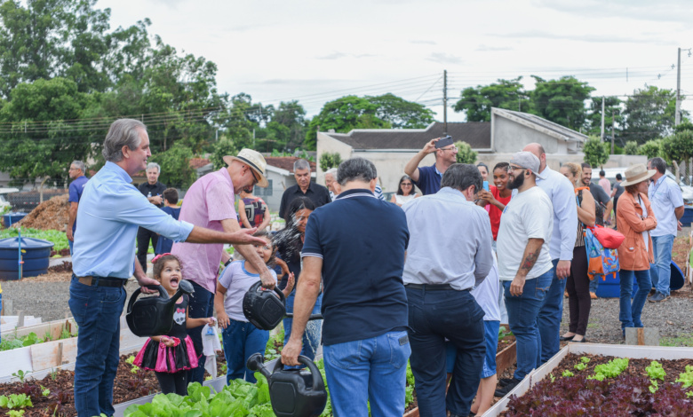 1cd71c6641c1 Prefeito Ulisses Maia inaugura Horta Comunitária do Jardim Andréia