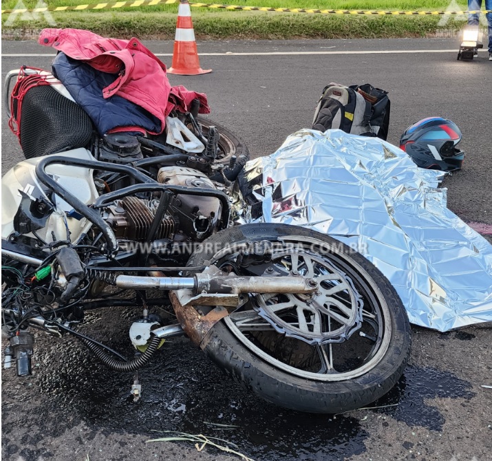 acidente moto Motociclista de 23 anos morre de acidente na rodovia PR-317