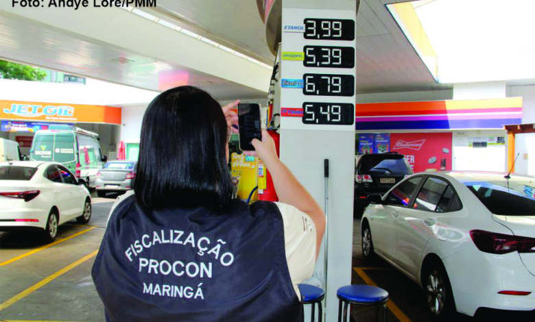 Procon registra diferença de até 22% no preço do combustível em Maringá 1 gd da7a7c9c43ff Procon registra diferença de até 22% no preço do combustível em Maringá