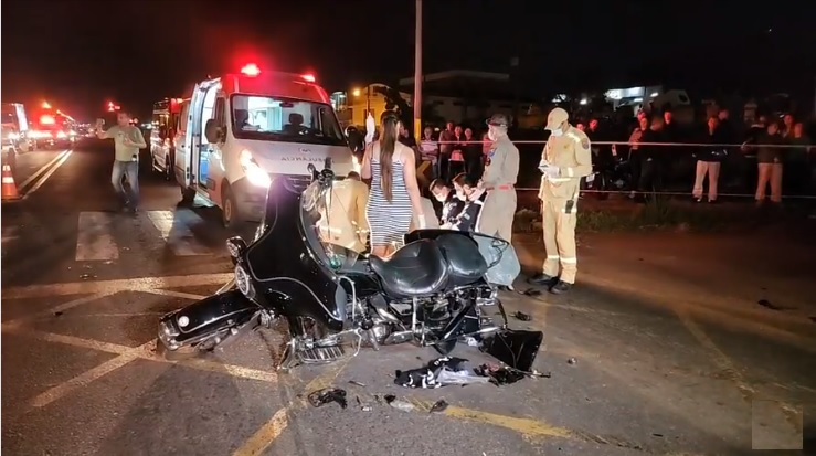 acidente moto Motociclista morre ao sofrer acidente no Contorno Sul