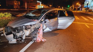 Foto de Motorista sofre acidente grave no Centro de Maringá