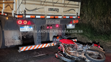 Foto de Motociclista morre em acidente no contorno sul de Maringá