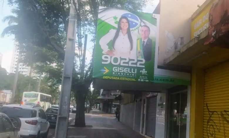 A pré-candidata desrespeita a lei 1 imobiliaria giselli A pré-candidata desrespeita a lei