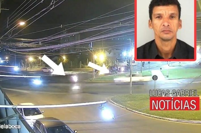 acidente contorno sul Câmera de segurança registrou imagens de acidente fatal no Contorno Sul