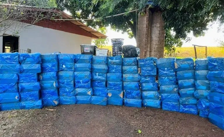 droga Polícia Federal prende responsável por depósito de cigarros contrabandeados