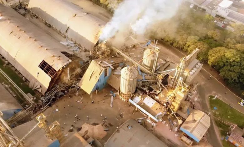 explosao palotina Explosão provoca mortes e feridos na CVale