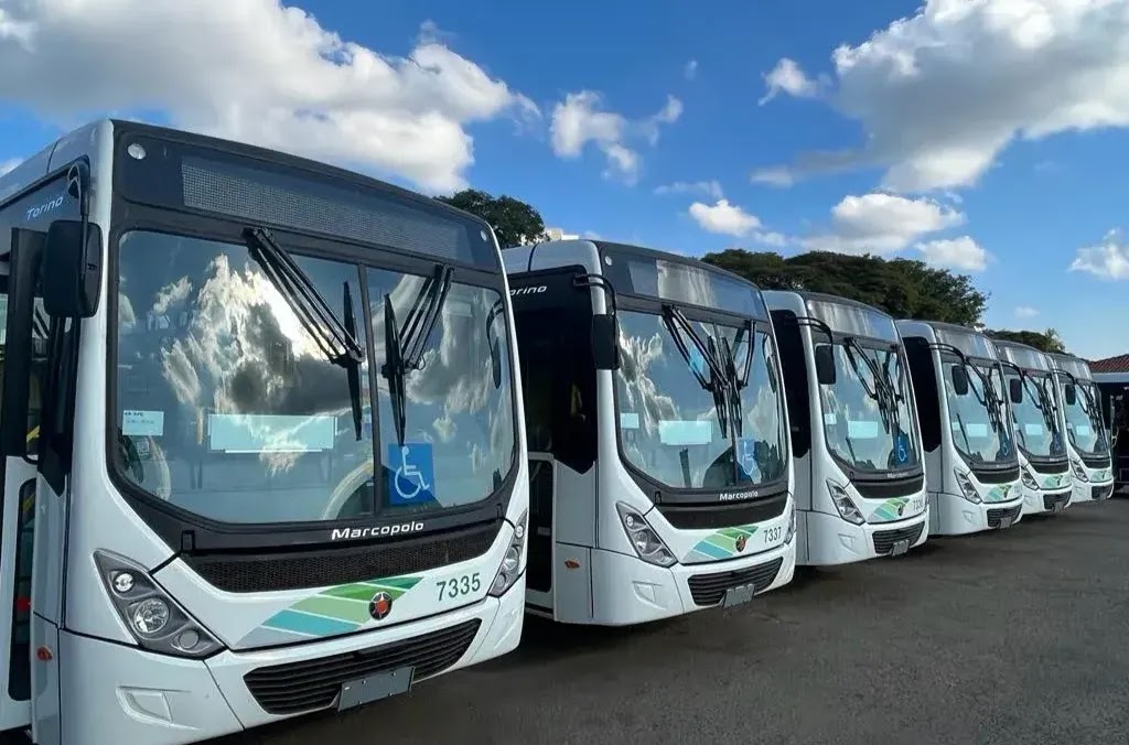 onibus tccc 2 Novos ônibus do transporte coletivo urbano de Maringá já são da geração Euro6