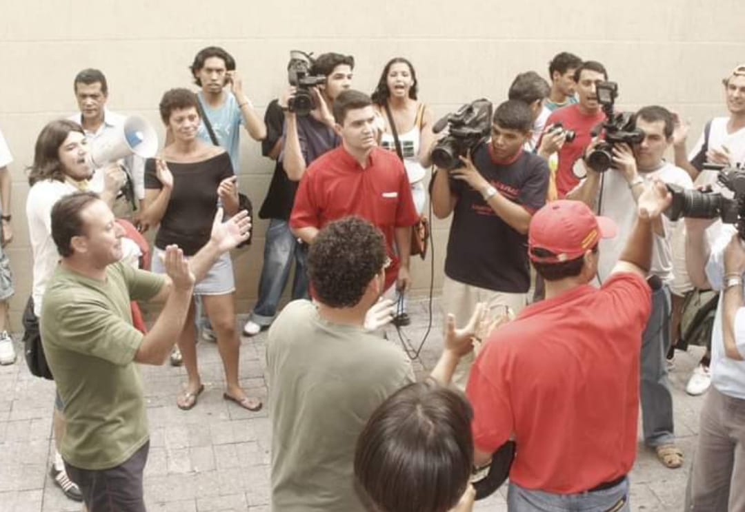 Eduardo Santos Marcio Garcia capato Jaime drege Fabio Matias Amigos da Imprensa