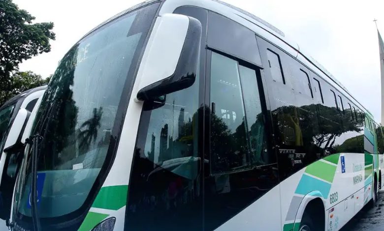 Onibus tccc Novos ônibus do transporte coletivo de Maringá serão apresentados na segunda