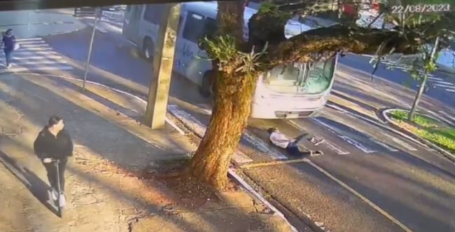 acidente patinete 2 Primeira morte com uso de patinete elétrico é registrada em Maringá