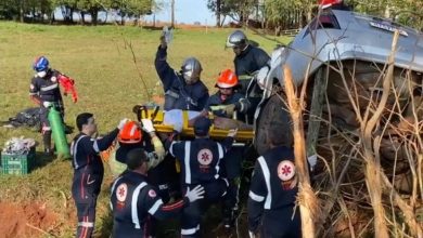 Foto de Motorista morre e jovens ficam gravemente feridos em acidente na PR218