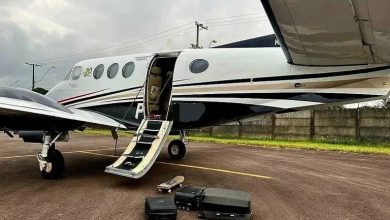 Foto de Avião de empresa paranaense apreendido com drogas no Rio Grande do Sul continua retido