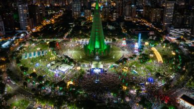 Foto de Com show do Roupa Nova, abertura da ′Maringá Encantada 2023′ reúne milhares de pessoas