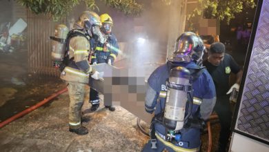 Foto de Irmãos morrem carbonizados durante incêndio em residência