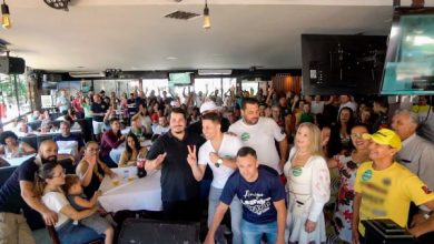 Foto de Pré-candidato a vereador, Leandro Bravin realiza evento com amigos e lideranças