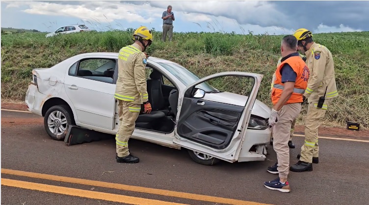 acidente Briga entre casal quase termina em tragédia na rodovia de Ourizona