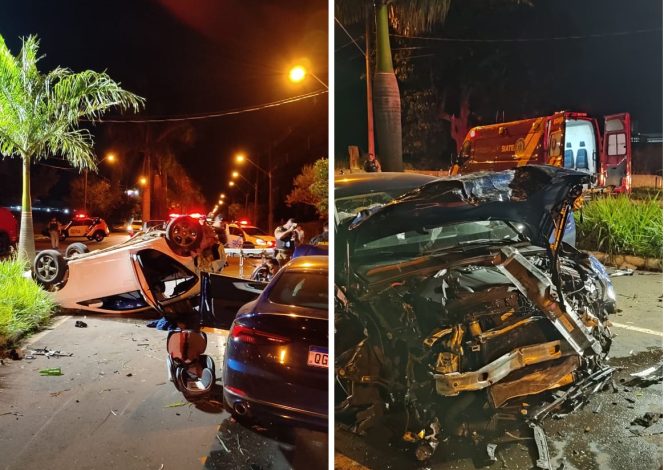acidente 1 e1711373611157 Motorista morre ao sofrer acidente de carro em Maringá