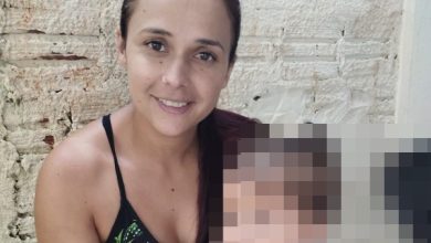 Foto de Mulher que sofreu acidente após caminhão invadir preferencial morre no hospital