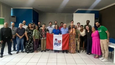 Foto de PDT com o PSD de Ratinho Jr.