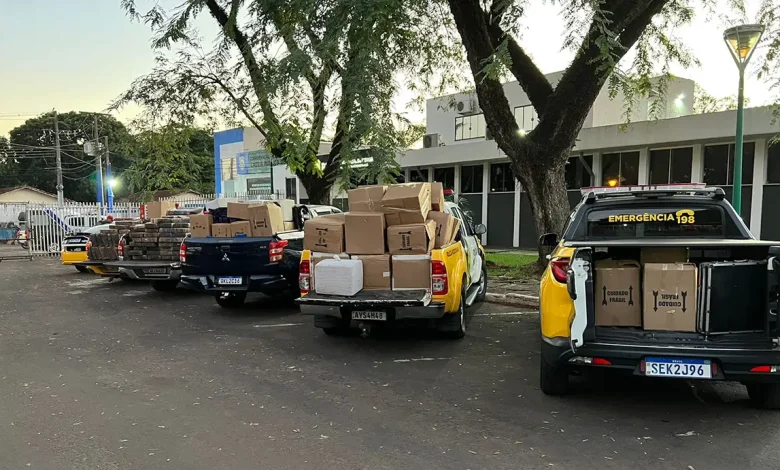 drogas Polícia Militar do Paraná apreende 5,6 toneladas de maconha em Maringá