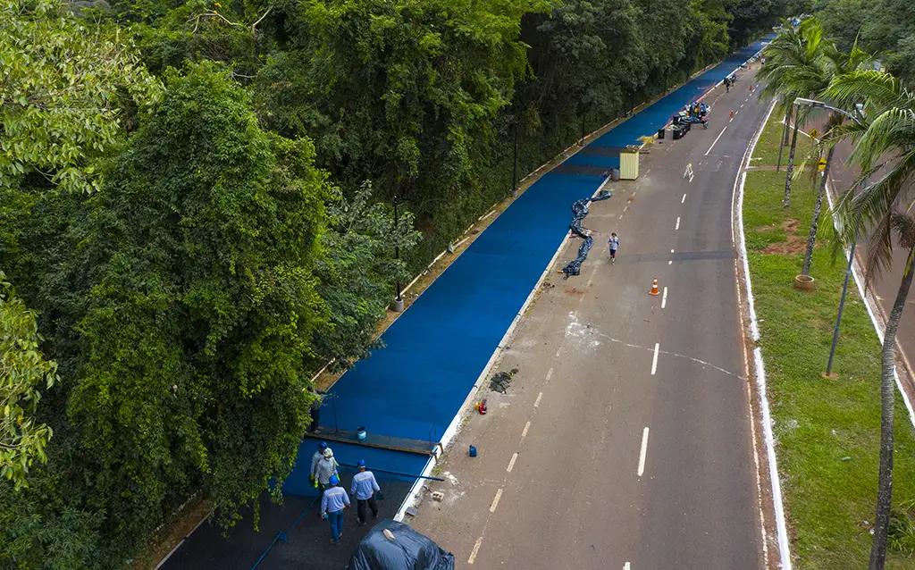 pista emborrachada Pista emborrachada: construtora esclarece