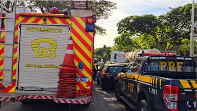 Foto de Motociclista morre ao tentar ultrapassagem