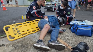 Foto de Duas pessoas ficam feridas após acidente em Maringá