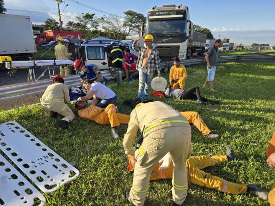 acidente rodovia e1731423889473 Acidente no Contorno Norte deixa seis feridos