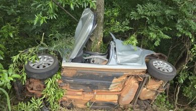 Foto de Motorista morre e outras duas pessoas sofrem ferimentos graves em acidente