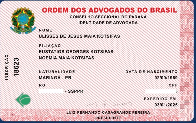 carteira oab "Não indiquei ninguém"