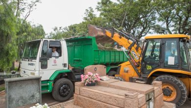 Foto de Prefeitura de Maringá inicia mutirão de limpeza e roçada no Cemitério Municipal