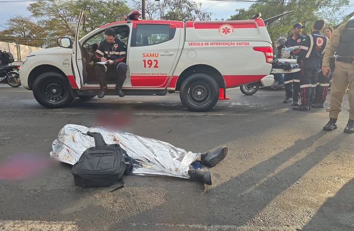 acidente moto Motociclista morre após acidente na Avenida Colombo