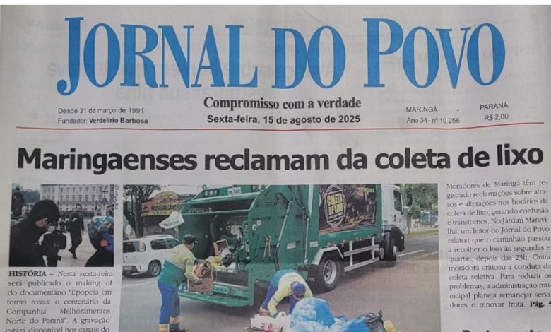 lixo coleta Moradores reclamam de problemas na coleta de lixo