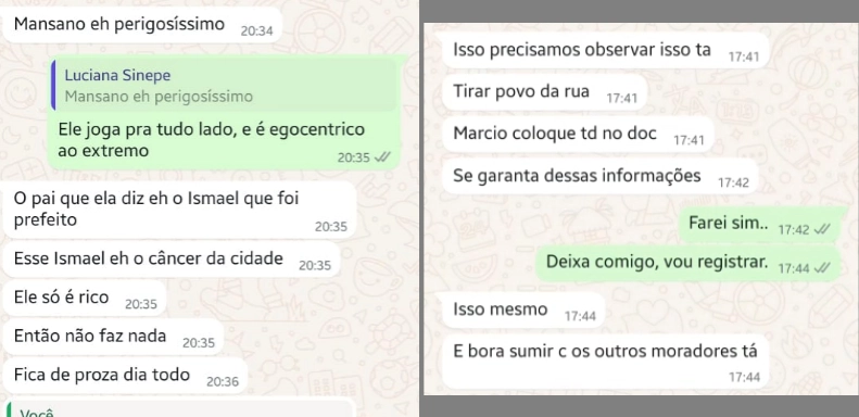 mandaguacu 1 Vazamento de mensagens no WhatsApp entre primeira-dama e secretário municipal expõe referências a funcionários e políticos