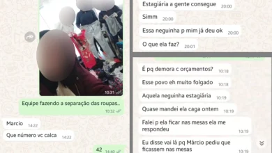 Foto de Vazamento de mensagens no WhatsApp entre primeira-dama e secretário municipal expõe referências a funcionários e políticos