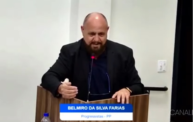 belmiro da silva farias "Graças a Deus que as pessoas foram embora, pessoas (moradores Jardim França) desse jeito não queremos aqui na câmara"