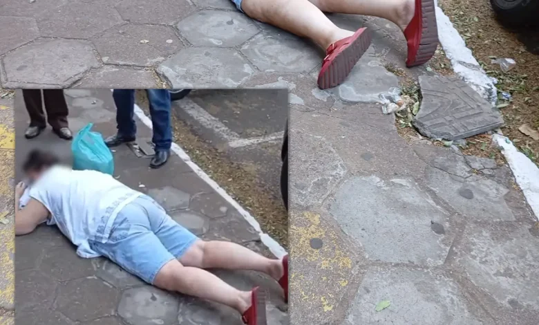 queda calcada Complicada a situação