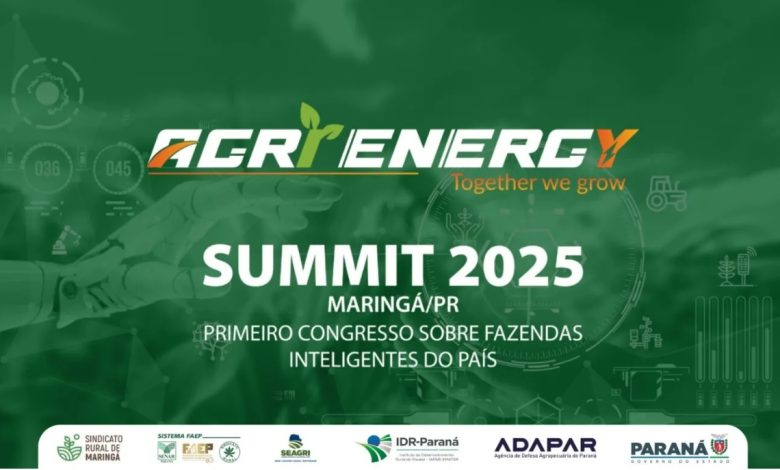 agrienergy Maringá sedia o Agrienergy Summit 2025 — segundo dia debate inovação e sustentabilidade no Agro 5.0
