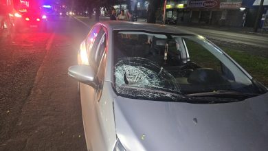 Foto de Homem com sintomas de embriaguez sofre acidente grave ao ser atropelado na Avenida Colombo