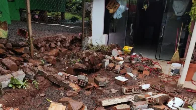 Foto de Granizo de 100g e ventos de 95 km/h: Defesa Civil ajuda municípios afetados