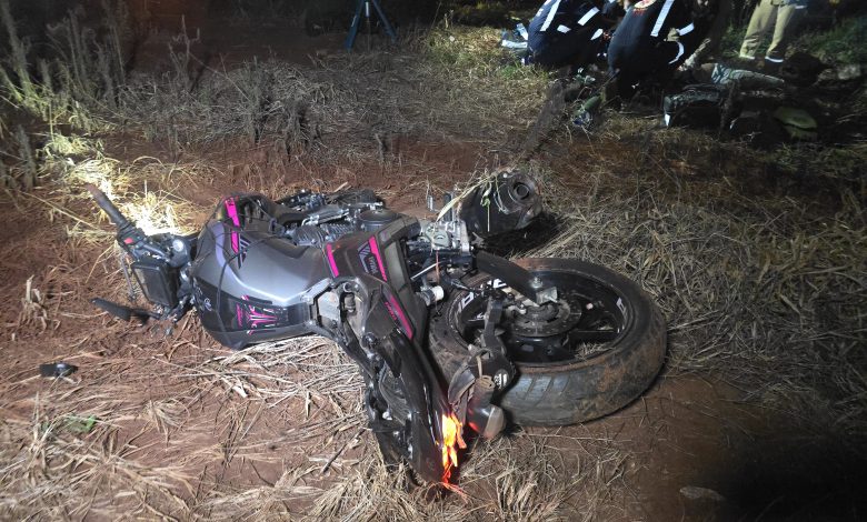 acidente br 376 moto Motorista mata mulher no trânsito e em seguida furta veículo para fugir do local