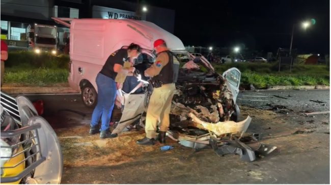 acidente marialva 1 Motorista com veículo na contramão mata mulher na rodovia de Marialva