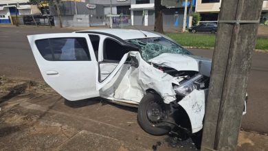 Foto de Motorista cruza preferencial e causa acidente grave na Avenida Morangueira