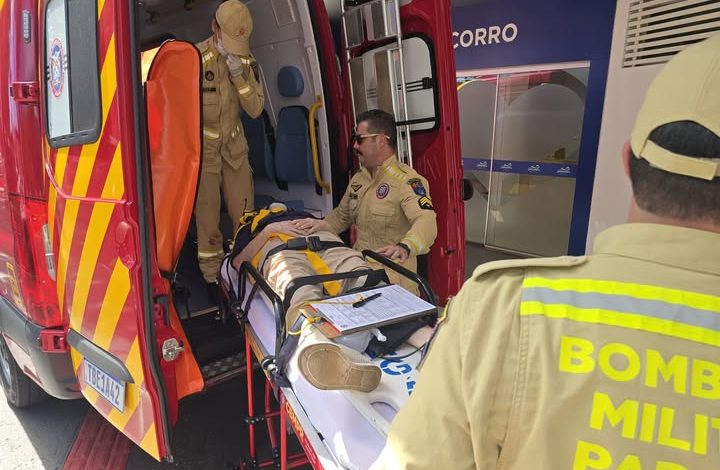 atropelamento Idosa é atropelada na faixa por veículo oficial de prefeitura