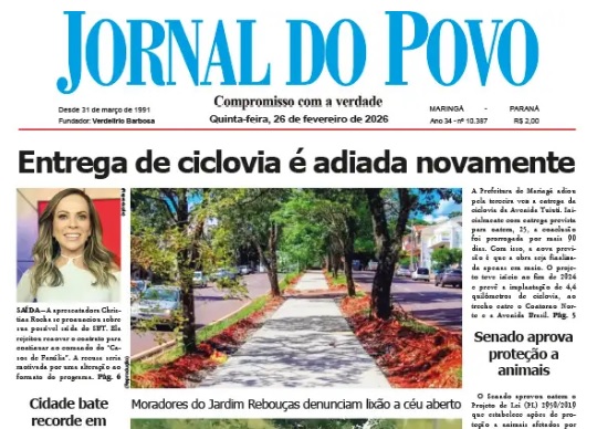 JORNAL DO POVO 25 02 26 Para onde vai o seu dinheiro do IPTU?