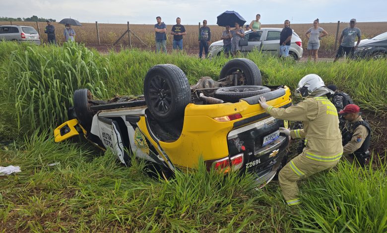 acidente viatura Cabo da Polícia Rodoviária Estadual de Maringá morre em acidente na rodovia PR-323